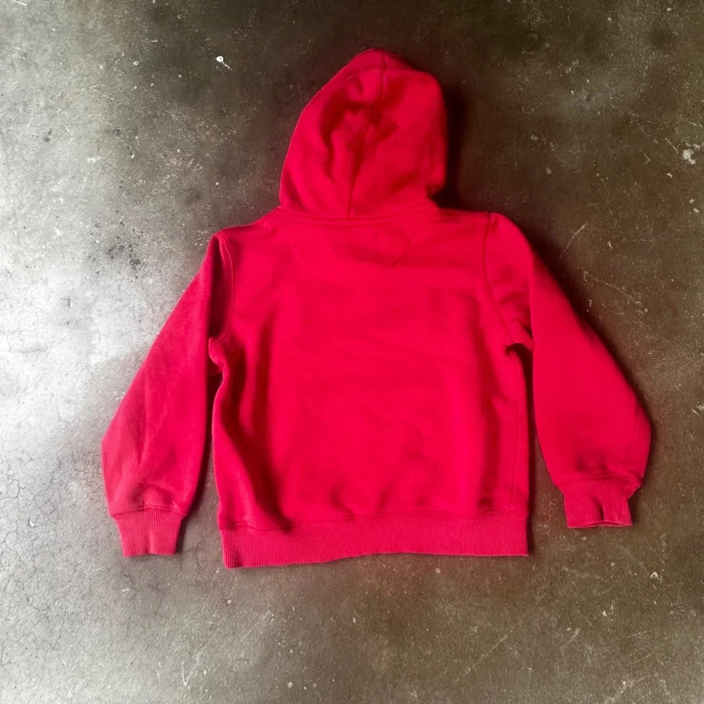 Nike Hoodie Kids Size 6 Red Good Georgia Bulldogs Pullover Fleece Logo